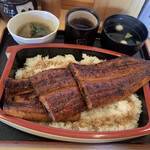 Unamasa - 小鉢(那須の煮物)は7の付く日でサービス  吸物
