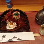 川波 - 酒は山鶴 熱燗