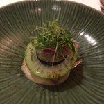 エヴォリュエ - 鰹と茄子