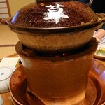 江戸三 - コンロではなく炭火♪