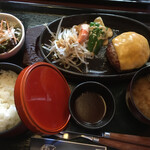 ミートレストラン 格之進 - チーズハンバーグ定食
