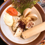 串カツ田中  - 明太ポテトサラダ