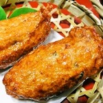 高城庵 - 高城庵セット２の膳の自家製野菜入りさつま揚げ