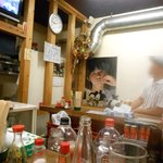 大衆酒場 よっちゃん - テレビ観戦中