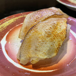 回し寿司 活 活美登利 - 炙りのどぐろ@360円