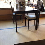 小菅の湯 ひのき - テーブル席☀️