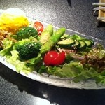 野菜サラダ \600