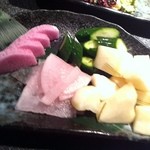 健心流 旬 - おしんこ盛り合わせ