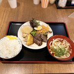 Takoyaki Sakaba Maruhachi - ハラミ定食