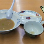 オーモリラーメン - ﾌｷﾌｷｯ(￣ーΑ￣)ごちそうさま