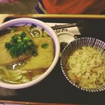 うどん ゆきの - きつね定食!!