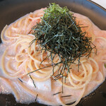 ポップス カフェ ダイン - イカ明太子クリームスパゲッティ