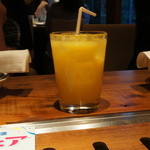 焼肉トラジ - オレンジジュース　300円
