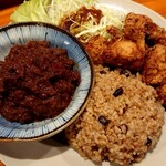 栄夏 - 唐揚げカレーライス