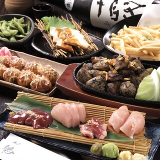 当日ok 21時以降限定の得々コース 飲み放題l O 60分付き 鶫 ツグミ 京橋 居酒屋 食べログ