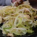 横浜家系ラーメン 蓮 - ねぎチャーシュー♪