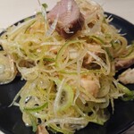 横浜家系ラーメン 蓮 - ねぎチャーシュー♪