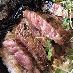 レストハウス　八ヶ岳 - 牛ステーキ丼
