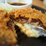 ガスト - チーズINメンチカツランチ
