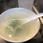 大衆焼肉 ジンギスカン - 野菜スープ