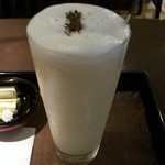 銀亭Cafe&Bar - アイスほうじ茶ラテ　ｱｯﾌﾟ