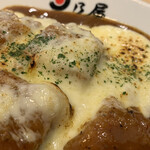 Hinoya Kare - 名物カツカレー＋焼きチーズ