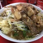 Ramen Jirou - 再訪問 2020/11 小ラーメン 「ニンニクアブラ」(790円)