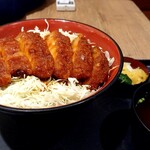 Mampuku Shokudou Butaya - ソースかつ丼。