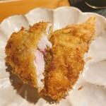 浅草じゅうろく - 鯵フライ