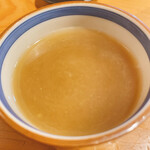 浅草じゅうろく - そば汁割り