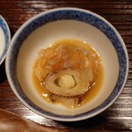 鈴田式 - 伊勢海老のあられ揚げ（フカヒレの餡掛け）