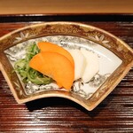 鈴田式 - 香の物 胡瓜、人参、山芋