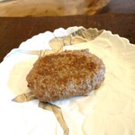 Hatsugasoba Yuki - トリュフ醤油の鴨挽肉ハンバーグ