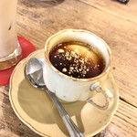 PUBLIC KITCHEN cafe - 黒蜜きなこのとろとろぷりん