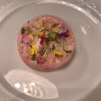 プレスキル - 蟹の前菜。量も多い。