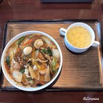 中華料理 正華 - 卵ｽｰﾌﾟ付が嬉しい