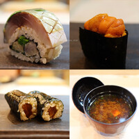 松寿司 - 鯖寿司･ウニ軍艦･干瓢巻き･赤出汁