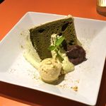 キックバック カフェ - 抹茶シフォン