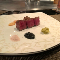 鉄板キュイジーヌ長尾 - こちらのお肉とっても美味しかったです♥ᵕ̈