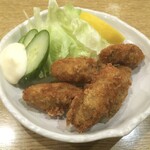 春のお店 - カキフライ
