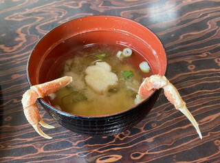 Kaburaki Baiten - 味噌汁にはせいこがにの腕が二本入ってた！！