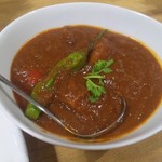 curry DELHI グルメ - ラムカラヒカレー