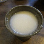 田吾作 - これが弥栄のどぶろく。実に良いです。