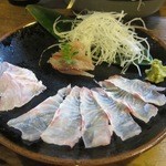 田吾作 - お魚のお刺身も新鮮そのもの。