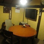 田吾作 - こんな丸テーブルのお部屋も。