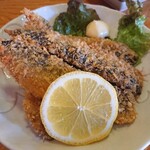 香海 - ランチ イワシフライ