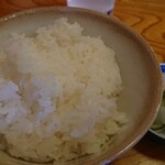 香海 - ご飯、漬け物