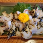 香海 - つぶ貝刺し身 600円