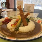 カフェレストラン 洋燈 - 海老湯っ歩カレー