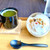 フクカフェ - 料理写真:真っ白プリンと緑茶